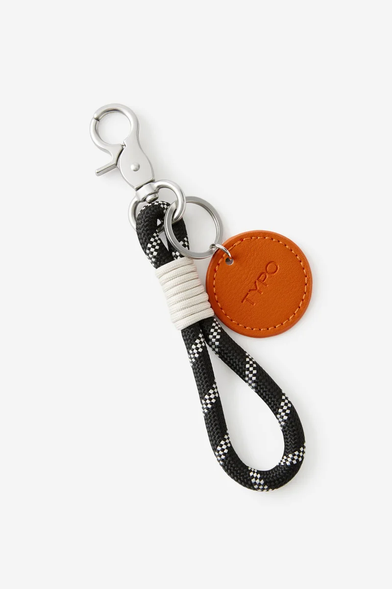 Typo Rope Keyring